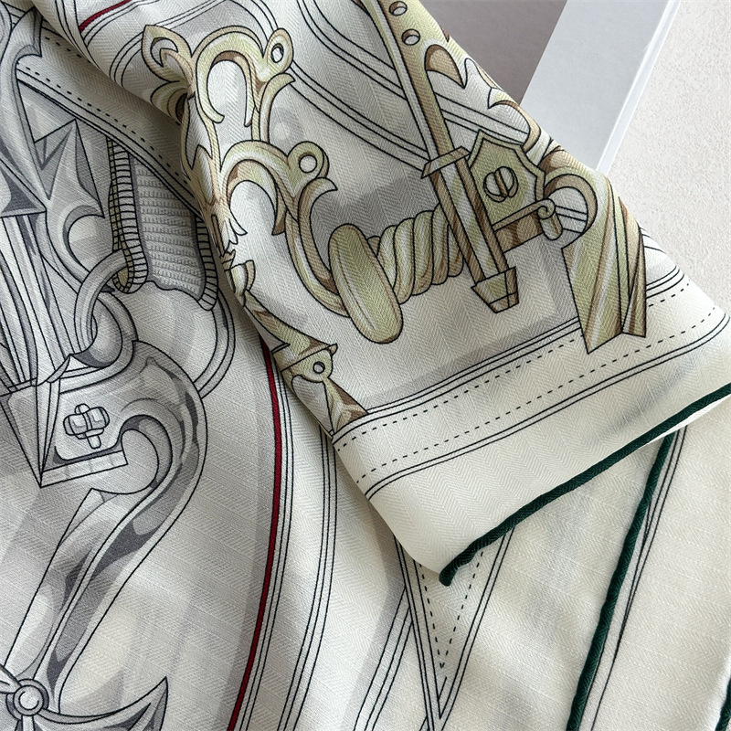 40% Silk 60% Wool Scarf 135x13 - Scarf Silk Square 评论和价格