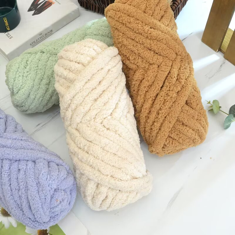 Cat Tail Yarn, Extra Thick Ice - Woven Scarf Blanket 评论和价格