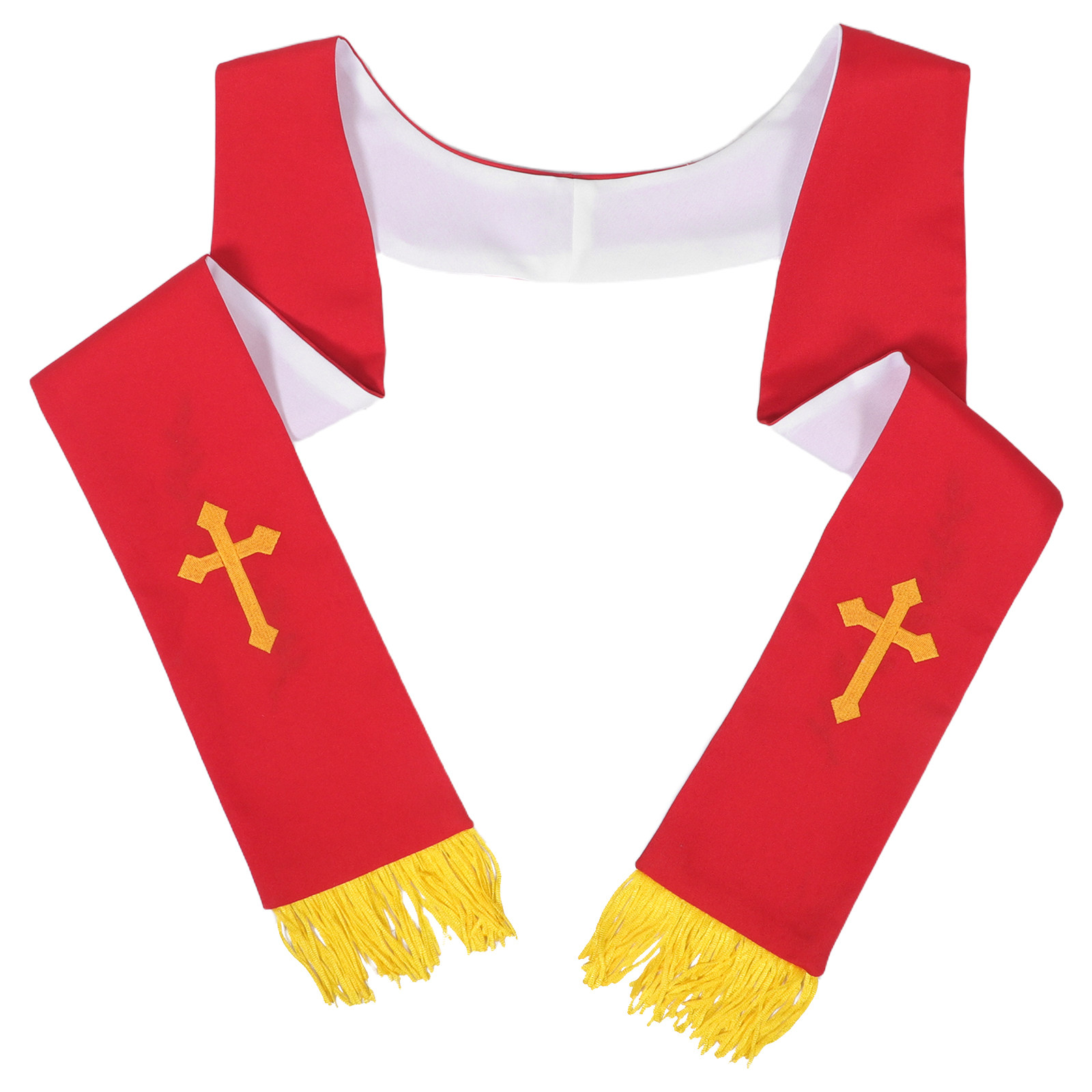 Reversible Clergy Stole Embroi - Stole Wedding Shawl 评论和价格