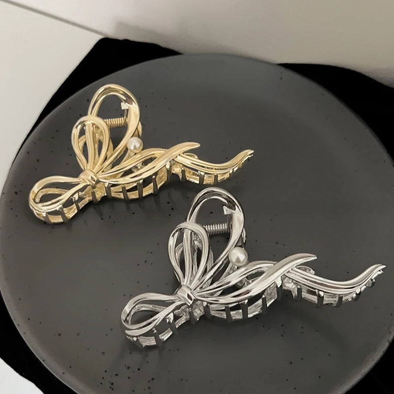 New Women Elegant Gold Silver  - Tie Clip Silver 评论和价格